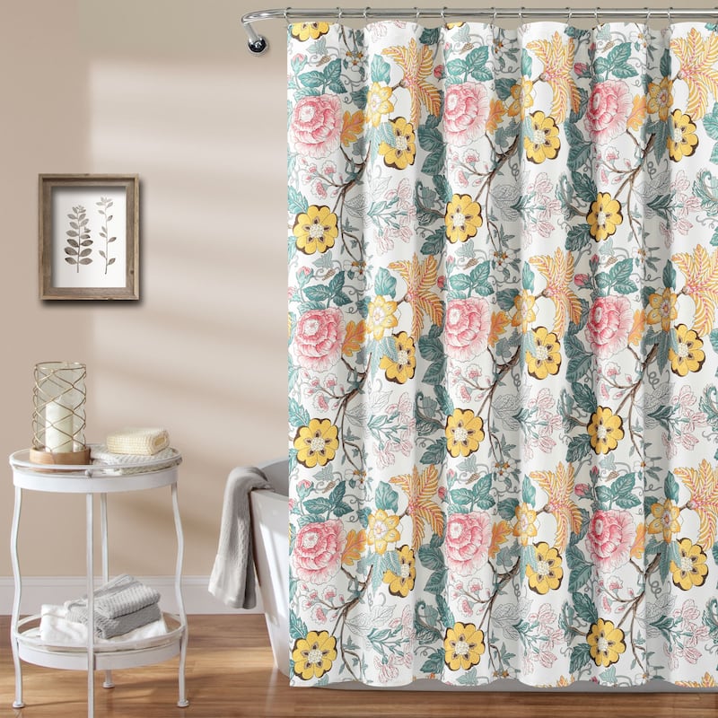 Lush Decor Sydney Shower Curtain