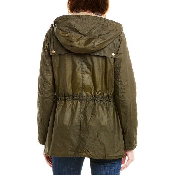 short rain jacket with hood