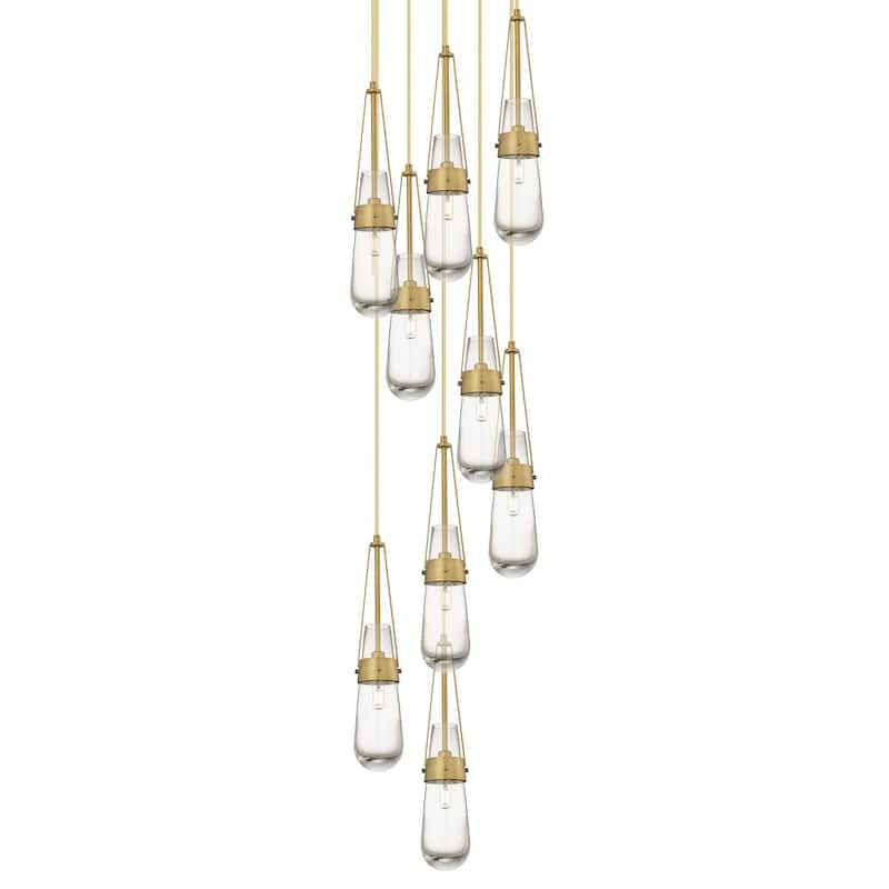 Innovations Lighting 119-452-1P-21-19 Milan Pendant Milan 9 Light 19"