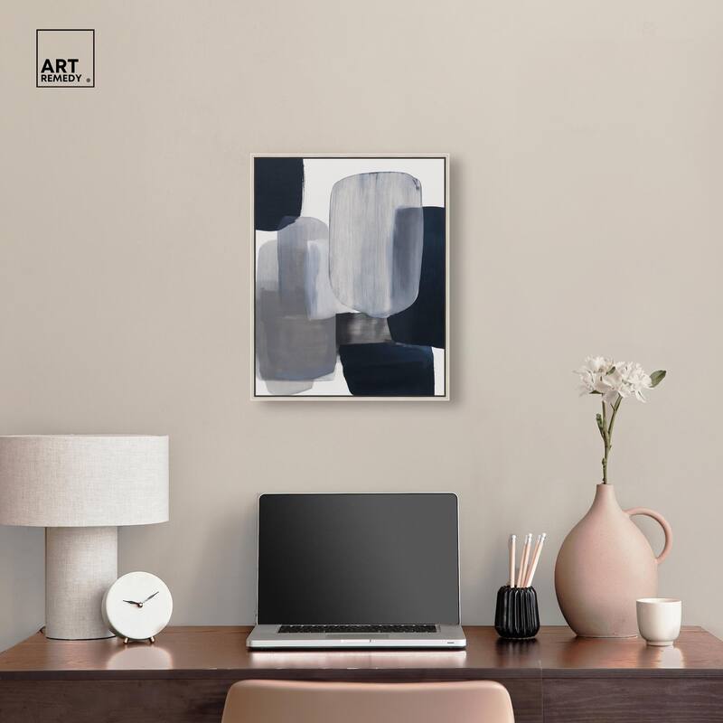 Oceanic Forms I Canvas by Art Remedy