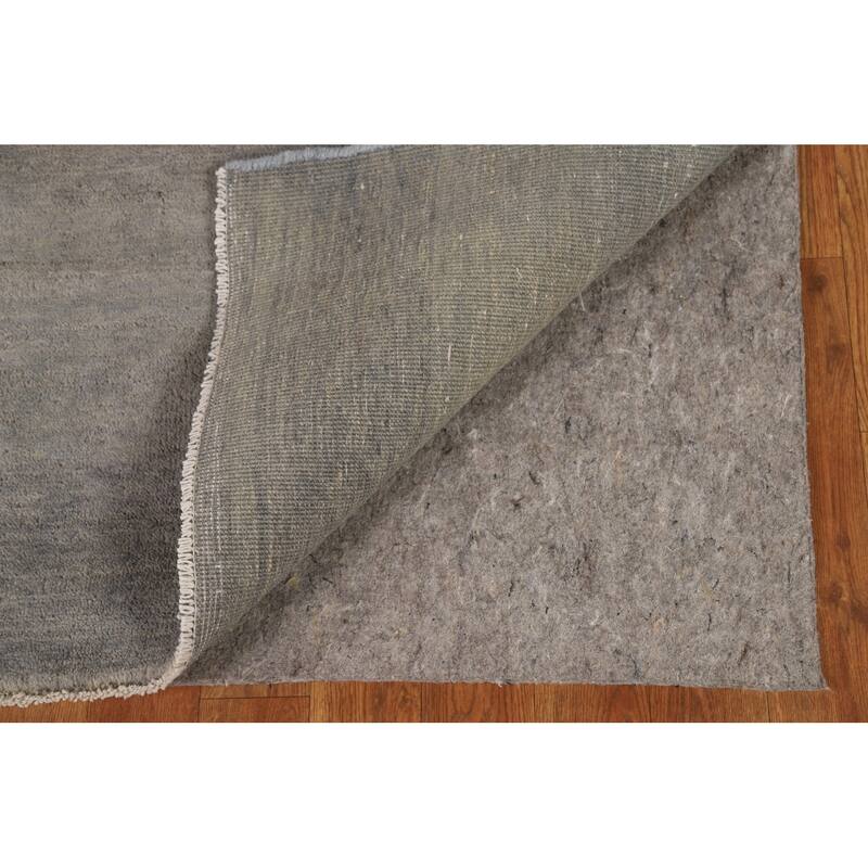 Hand Knotted Oriental 100% Wool Carpet Modern Modern Multi-Colored Gabbeh Area Rug - 4' 0'' X 2' 8''