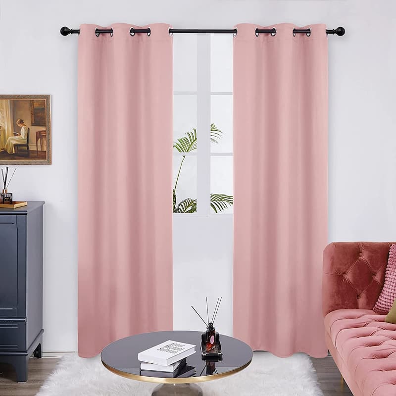 Deconovo Solid 42 Width Curtain Panel (1 Panel)