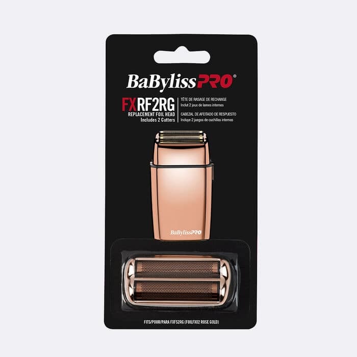 Babyliss PRO replacement FOILS & CUTTER FOR FOILFX02 (Rose Gold)