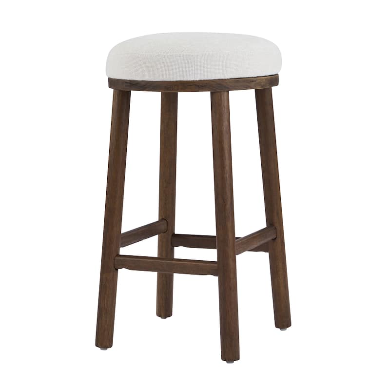 Christopher Knight Home - Riven Natural Rubberwood 27.36" Bar Stool Set