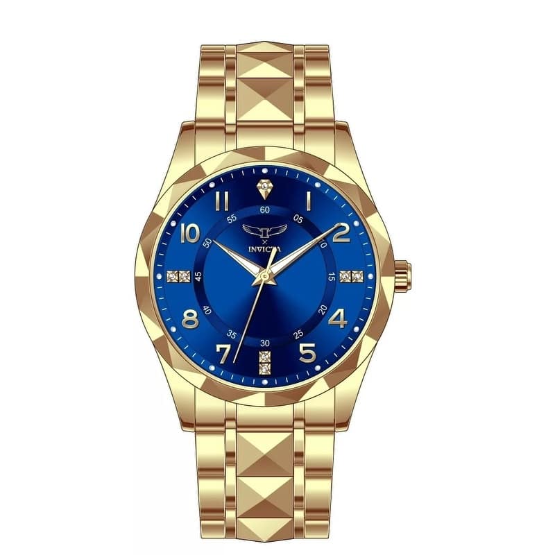 Invicta Men's 69020 Specialty Quartz PC21S Copper Dial Watch - Blue