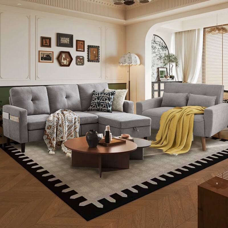 3 Pieces Living Room Sets