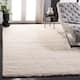 SAFAVIEH California Shag Izat 2-inch Thick Area Rug - 6'7" x 9'6" - Ivory