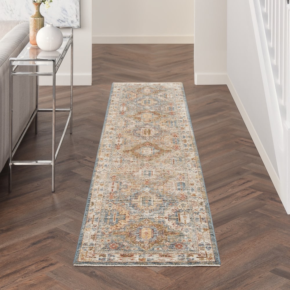 Nourison Petra Traditional Vintage Persian Area Rug