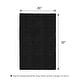 preview thumbnail 96 of 110, Deconovo Non Slip Chenille Striped Bath Mat Soft Durable