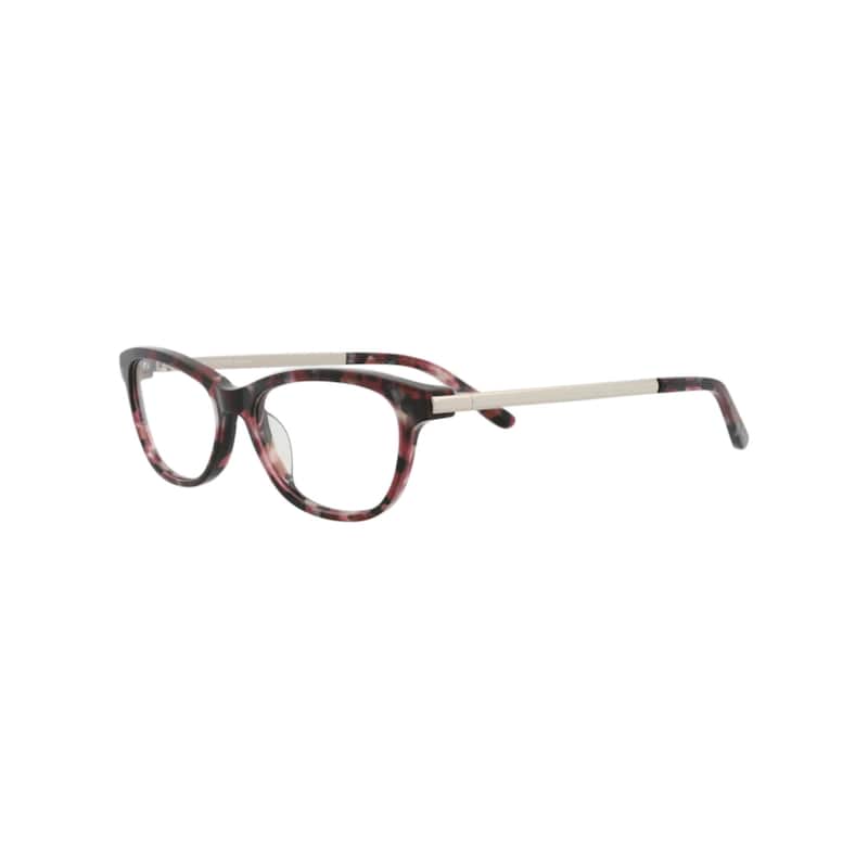 Maui Jim Round-Frame Acetate Optical Frames, Transparent Lens, Mauve Tortoise Frame