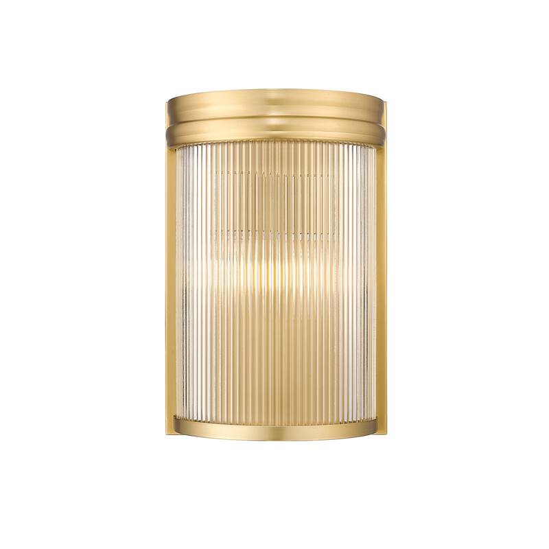 Z-Lite 7504-2S Carnaby 2 Light 12" Tall Wall Sconce - Modern Gold