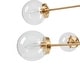 preview thumbnail 10 of 10, INK+IVY Calista 8-Light Metal Chandelier with Globe Bulbs
