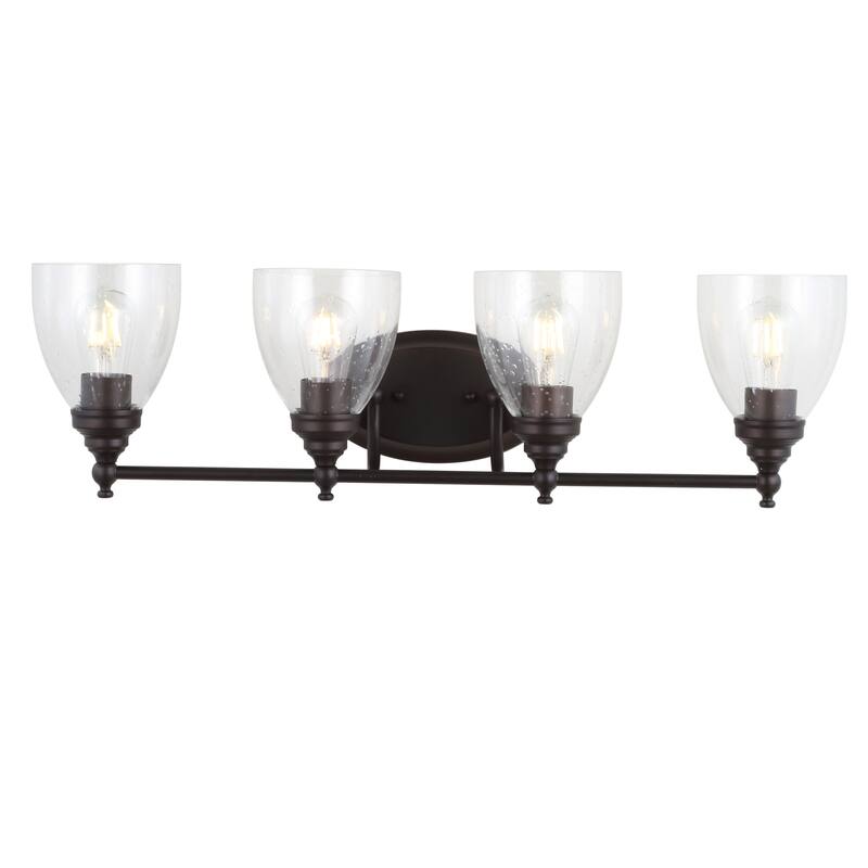 Magnolia Metal/Glass LED Vanity, by JONATHAN Y