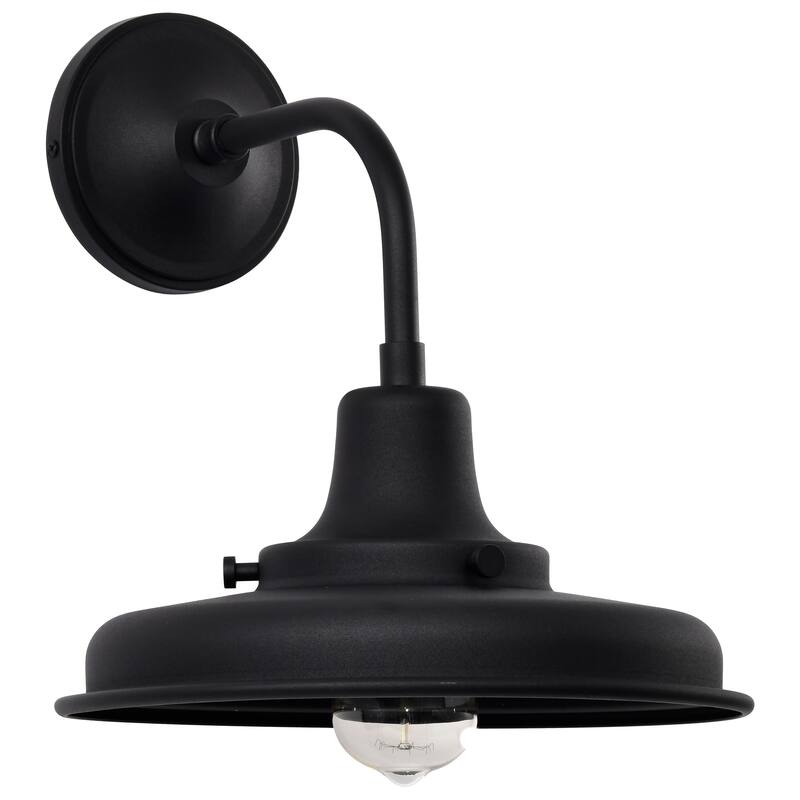 Morris Medium Outdoor Lantern Black Finish