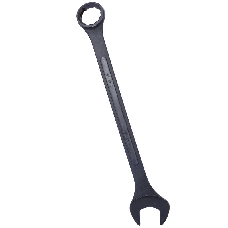 Jumbo Combination Wrench Set Extra Large,10 PC SAE Black-Oxide Jumbo Combo Wrench Set 1-5/16" - 2" with pouch