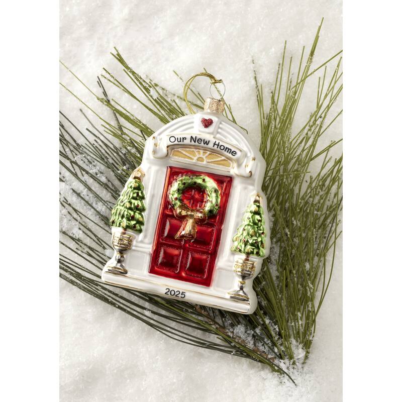 Lenox 2025 Blown Glass New Home Ornament