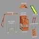 preview thumbnail 12 of 10, Backyard Discovery Atlantis Cedar Wood Swing Set, Slide, Clubhouse - 18'1" x 7'9"