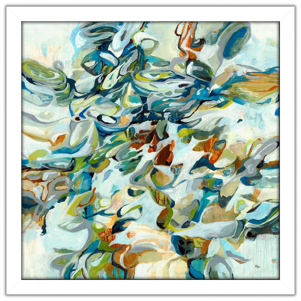 "In The Flow III" by Lisa Ridgers Print on Acrylic.