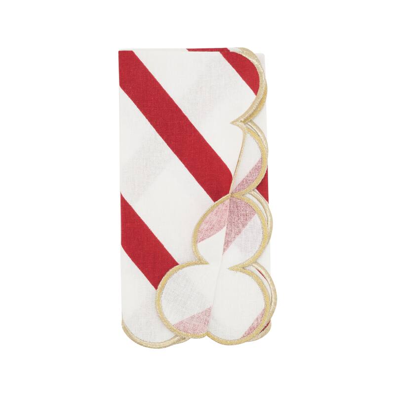 Scalloped Napkin (Set of 4) - 20"x20"