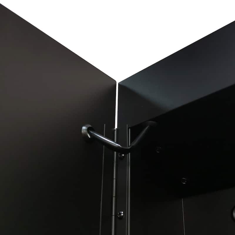 30" x 26" Rectangular Frameless Surface Mount Medicine Cabinet with Shelves and LED Lights