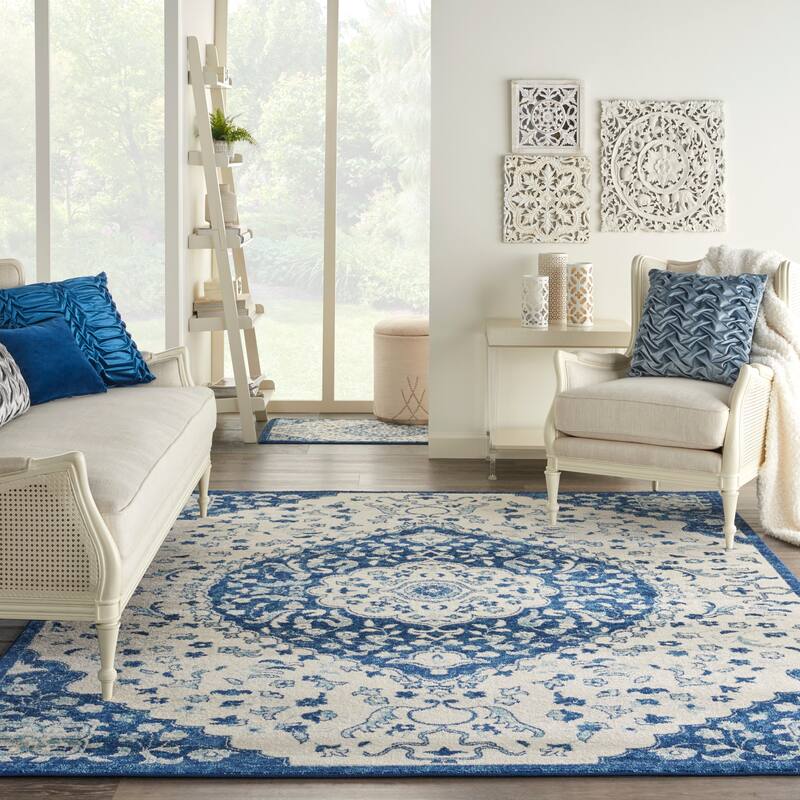Nourison Passion Persian Center Medallion Area Rug