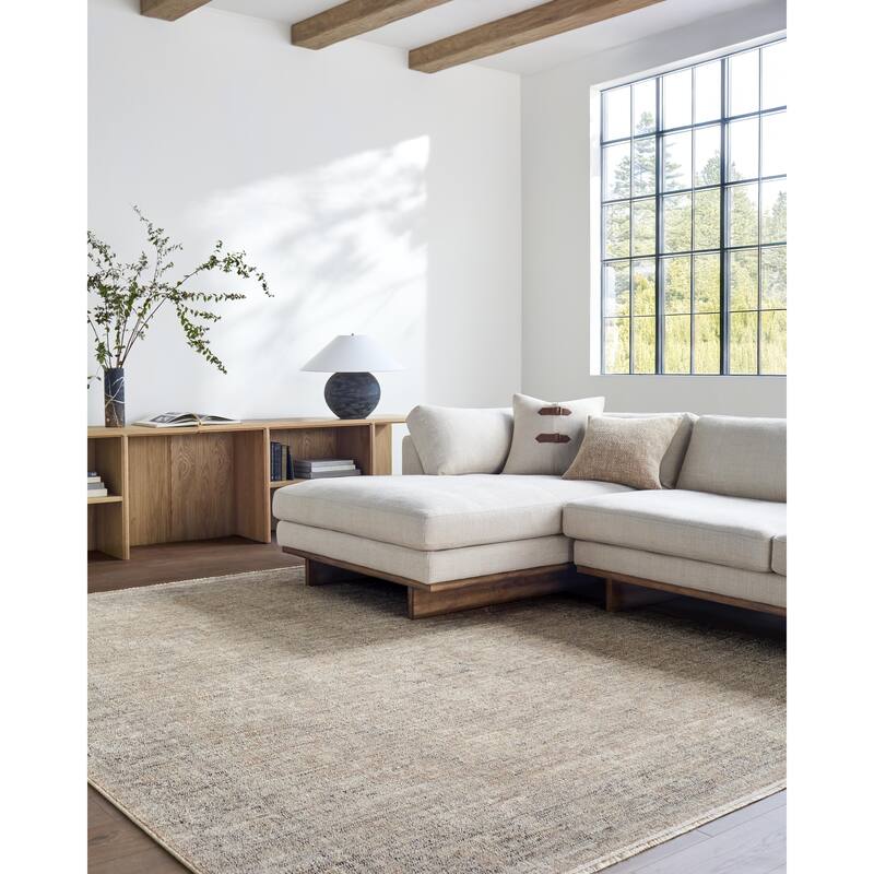 Galey Alix x Livabliss Maria Elena III Vintage Medallion Area Rug - 2'2" x 3'9" - Brown