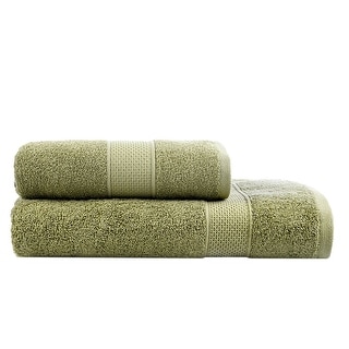 STP Goods Turkish Cotton Towels Set of 2 - 2 Colors - N/A