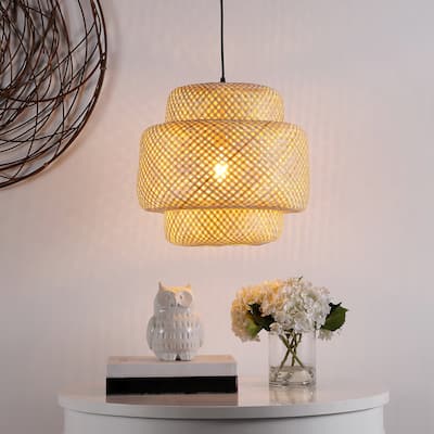 SAFAVIEH Lighting Klara 16.5-inch Pendant - 17" W x 17" D x 19-199" H