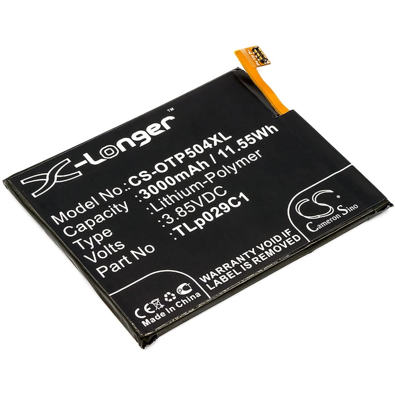 Battery for T-Mobile Revvl 5049Z A30 Plus Alcatel 5049S 5049W Greatcall TLp029C1 - Black