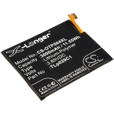 Battery for T-Mobile Revvl 5049Z A30 Plus Alcatel 5049S 5049W Greatcall TLp029C1 - Black
