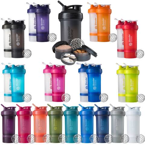 Blender Bottle ProStak System with 22 oz. Shaker Cup and Storage
