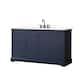 Option Dark Blue / White Quartz Top / Matte Black