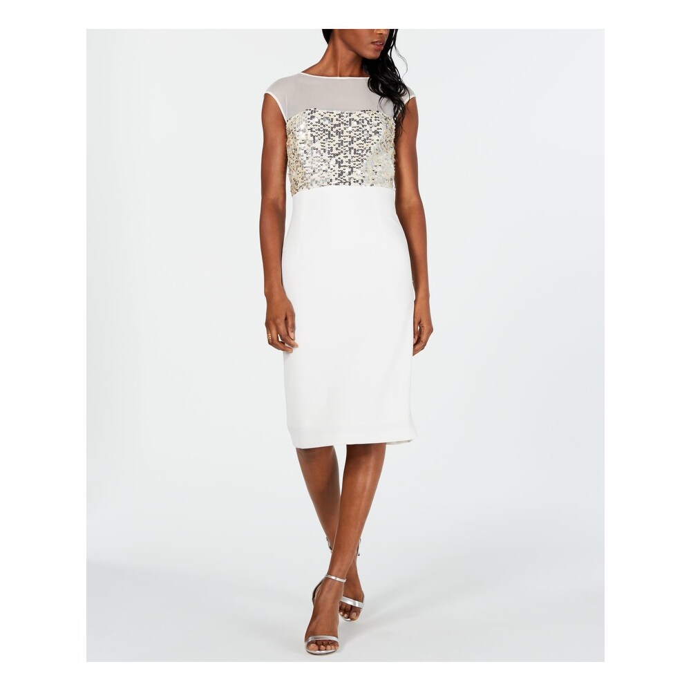 white vince camuto dress
