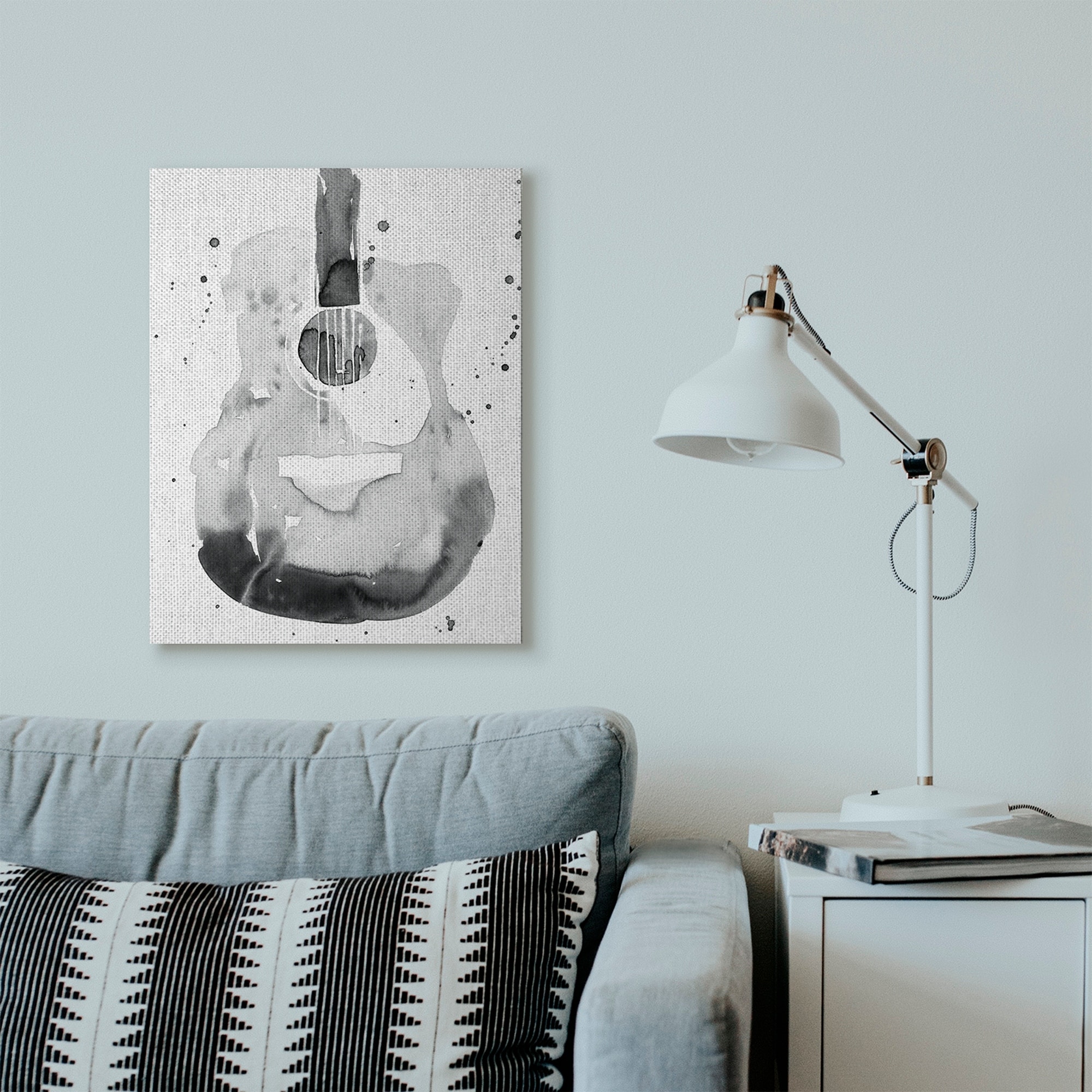 Shop Stupell Industries Acoustic Guitar Abstract Watercolor