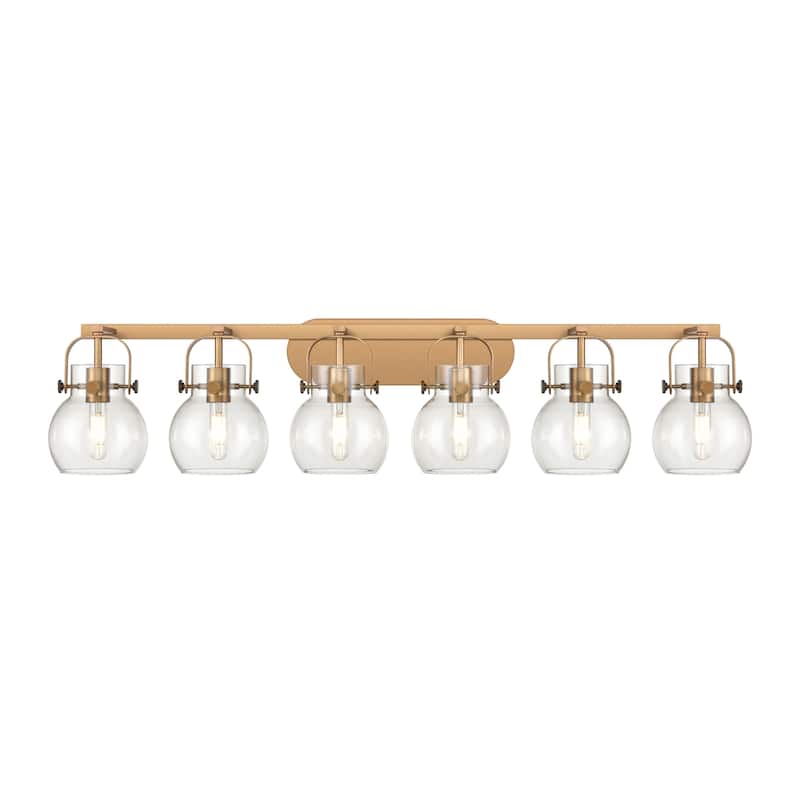 Innovations Lighting 423-6W-10-46 Pilaster II Sphere Vanity Pilaster