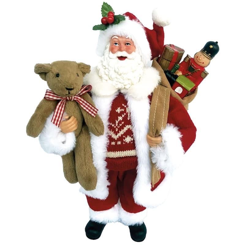12" Bearing Gifts Claus