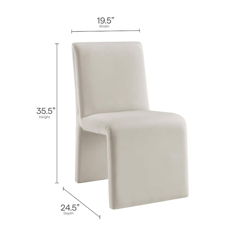 Emory Fabric Upholstered Dining Side Chair by Modway