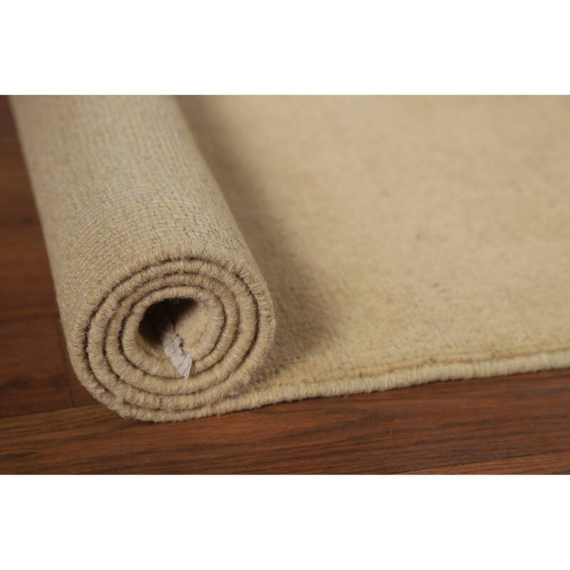 Modern Gabbeh Oriental Accent Rug Handmade Wool Carpet - 3'1" x 5'4"