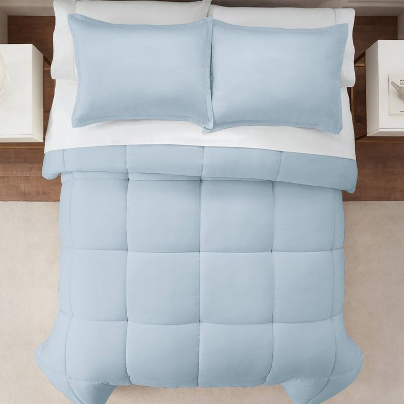 Serta Simply Clean Antimicrobial Comforter Set