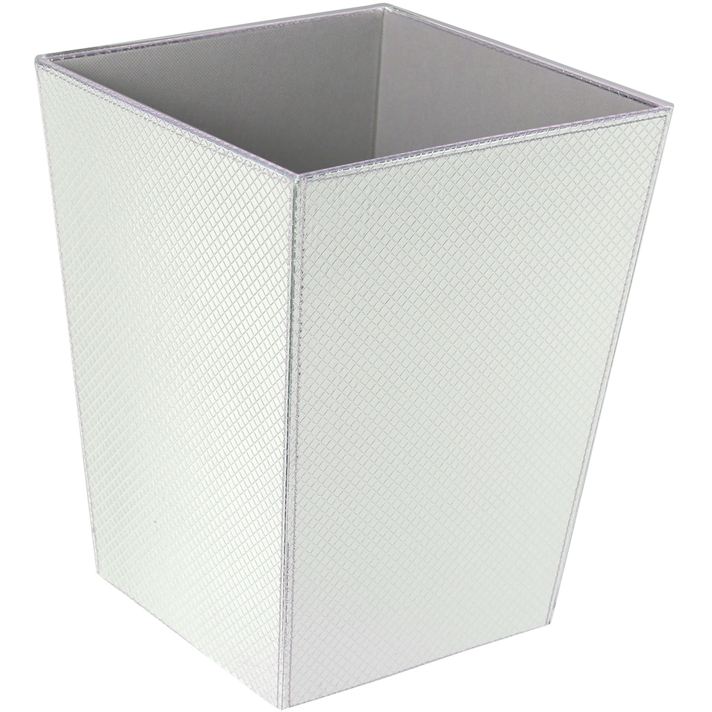 WS Bath Collections Ecopelle Leather Waste Basket