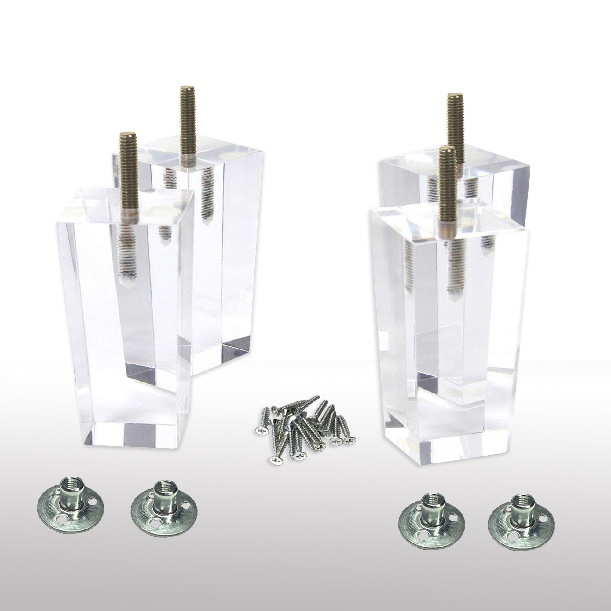 Acrylic hot sale sofa legs
