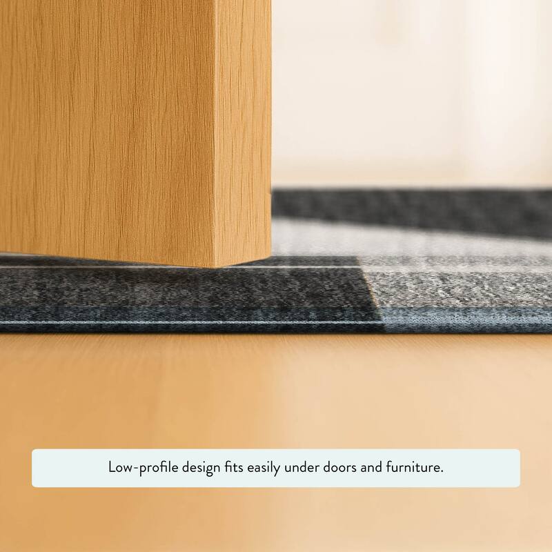 Machine Washable Indoor/ Outdoor Modern Crowley Chantille Rug