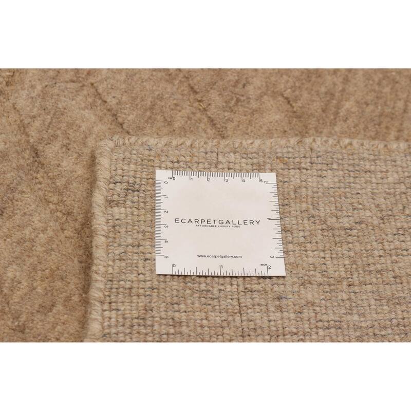 Kashkuli Gabbeh Tan Rug 6'7" x 9'5" - 6'7 x 9'5