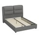 preview thumbnail 10 of 8, Queen Modern Upholstered Lift Up Bed Frame Hydraulic Platform Bed