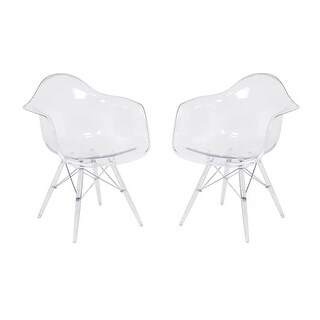 Acrylic bucket on sale chair