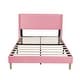preview thumbnail 30 of 145, Alazyhome Upholstered Platform Bed Frame
