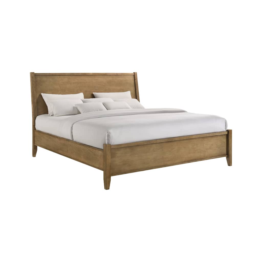 Andover Panel Bed, Maple
