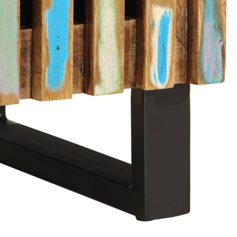 vidaXL Bedside Cabinet Set of 2 Multicoloured