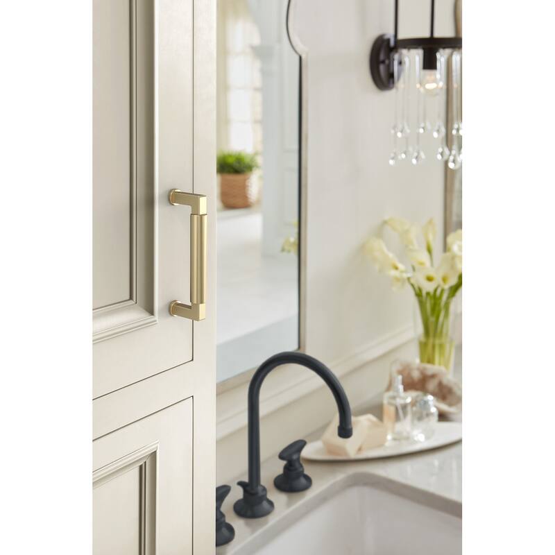 Amerock BP37483 Balon 3-3/4" Center to Center Smooth Handle Cabinet