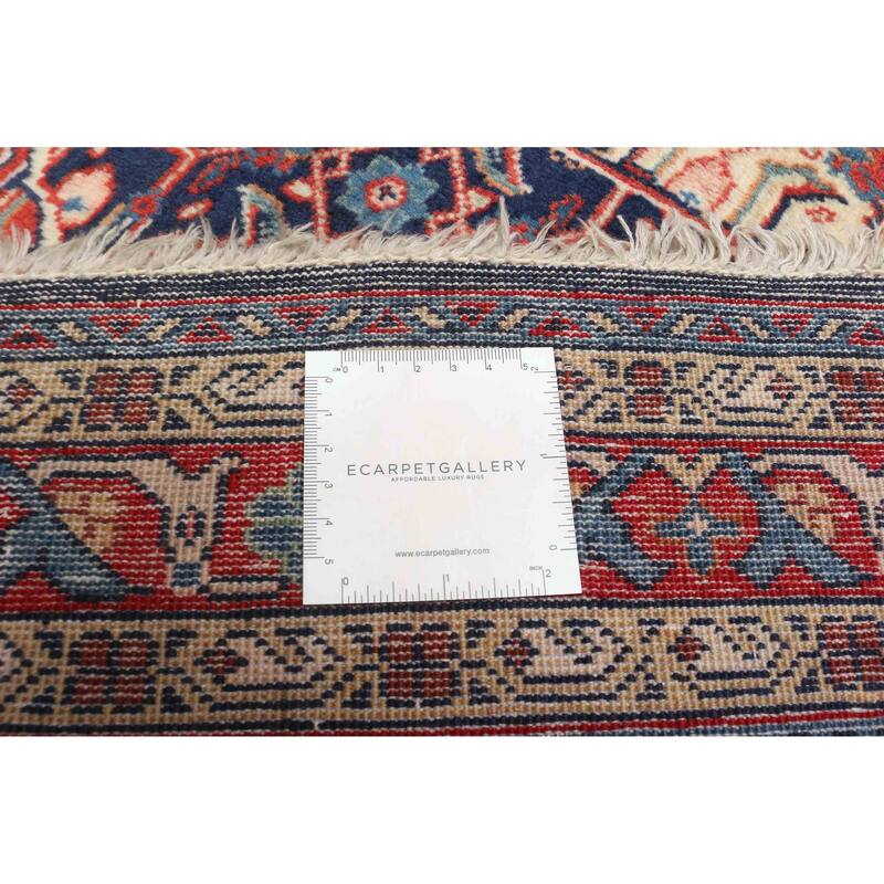 ECARPETGALLERY Hand-knotted Kayseri Vintage Dark Navy Wool Rug - 3'3 x 5'7